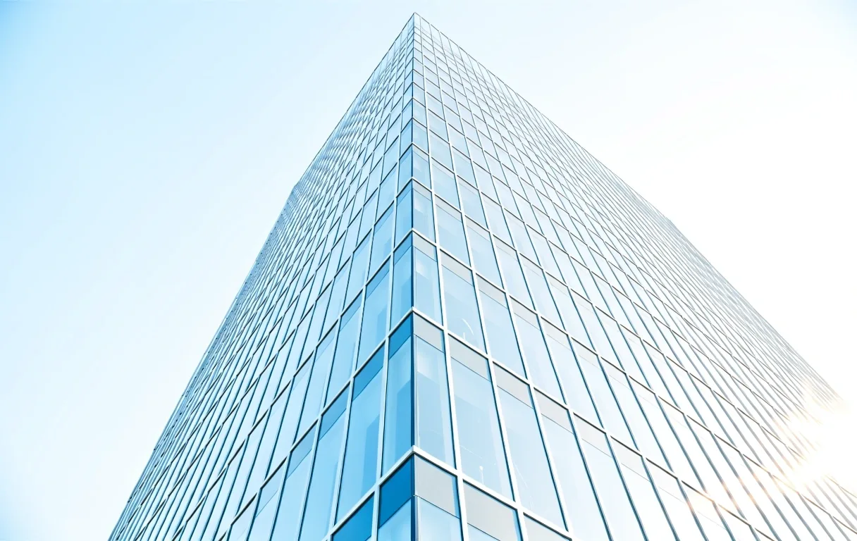 Arkitektonisk glasflade